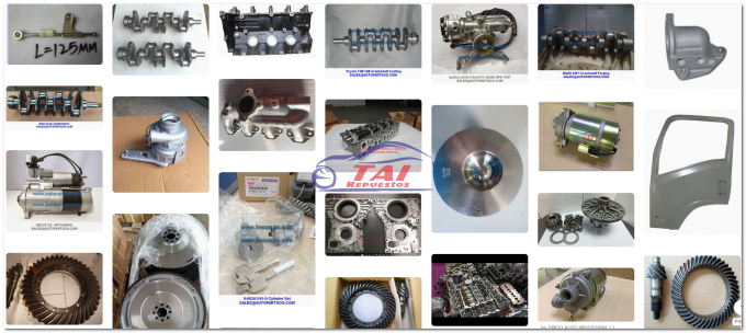 Χρησιμοποιημένα μέρη μηχανών diesel 4BD1/4BD1T Isuzu, συνέλευση μηχανών diesel 4JB1/4JB1T 2
