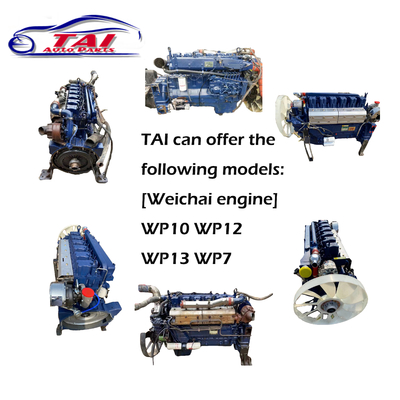 WP12 Series Marine Diesel Engine Used Japanese Engines 350HP To 550HP