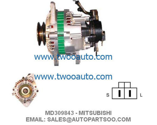 Καλή τιμή. MD192136 MD309843 - MITSUBISHI Alternator 12V 75A Alternadores σε απευθείας σύνδεση