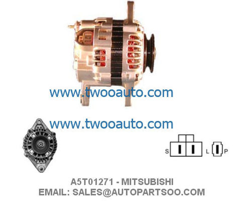 Καλή τιμή. A5T00972 A5T01271 - MITSUBISHI Alternator 12V 50A Alternadores σε απευθείας σύνδεση