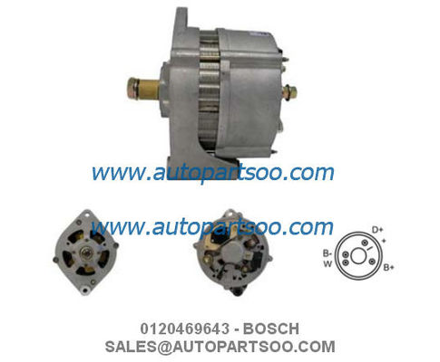 Καλή τιμή 0120469643 0120469693 BOSCH Alternator 24V 55A Alternador Customized Color σε απευθείας σύνδεση