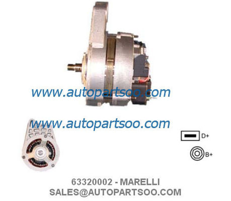 Καλή τιμή 63320002 Γεννήτρια Diesel Generator 63321171 Marelli Alternator 12v 45a Alternadores online