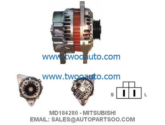 Καλή τιμή Md184280 Md317866 Γεννητήρας αυτοκινήτου Αντιδραστήρας Mitsubishi Αντιδραστήρας 12v 70a Alternadores σε απευθείας σύνδεση