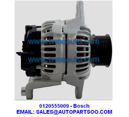 Καλή τιμή 0120555009 - Εναλλακτικός κινητήρας Bosch 24V 80A σε απευθείας σύνδεση