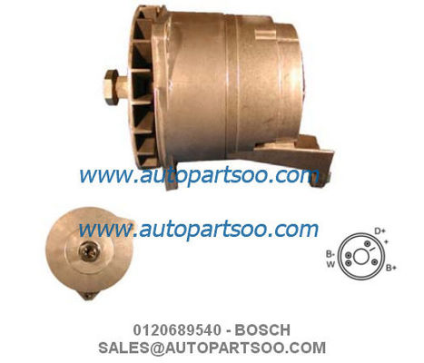 Καλή τιμή Fast 0120689540 0986039530 BOSCH Γεννήτρια 24V 120A Alternador Χρυσό Χρώμα σε απευθείας σύνδεση