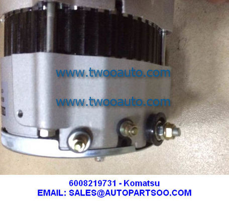 Καλή τιμή 6008219510 - Εναλλακτικός κινητήρας KOMATSU 24V 75A 600-821-9730 σε απευθείας σύνδεση