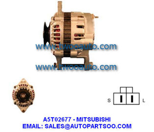 Good price A5T02677 A5T03477 - MITSUBISHI Alternator 12V 60A Alternadores σε απευθείας σύνδεση