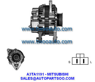 Good price A3T14491 A3TA1191 - MITSUBISHI Alternator 12V 100A Alternadores σε απευθείας σύνδεση