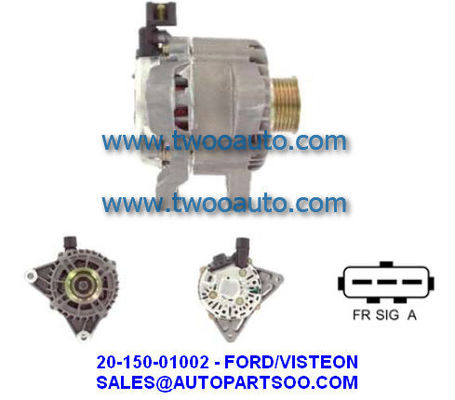 Καλή τιμή 20-150-01002 2S6T10300AA - FORD VISTEON Γεννήτρια 12V 80A Alternadores σε απευθείας σύνδεση