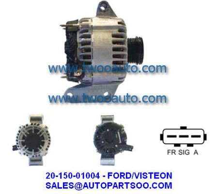 Καλή τιμή 1S7T10300CF 20-150-01004 - Γεννήτρια FORD VISTEON 12V 115A Alternadores σε απευθείας σύνδεση