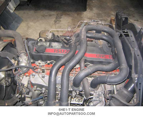 Χρησιμοποιημένη μηχανή Assy, ανταλλακτικά ανταλλακτικών 6he1-τ μηχανών Isuzu Isuzu με τη λογική τιμή