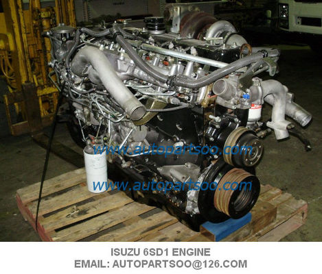 Καλή τιμή Μηχανή Isuzu 6SD1 Assy Χρησιμοποιούμενος ιαπωνικός κινητήρας 6WG1 6HK1 6HK1T 6RB1 6SD1 6BG1 6BG1T 6BD1 κινητήρας ντίζελ σε απευθείας σύνδεση