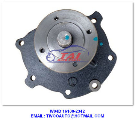 Καλή τιμή W04D 16100-2342sbc Αντλία υδραυλικού τιμονιού για Hino , FC166 W04D Αντλία νερού 16100-2342 σε απευθείας σύνδεση