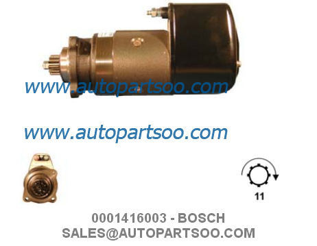 Καλή τιμή 0001416032 - Μίζα BOSCH 24V 5,4KW 11T MOTORES DE ARRANQUE σε απευθείας σύνδεση