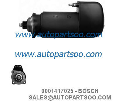 Καλή τιμή 0001417025 - Μίζα BOSCH 24V 6,6KW 11T MOTORES DE ARRANQUE σε απευθείας σύνδεση