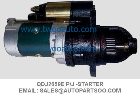 Καλή τιμή QDJ2659E PJ - Starter Motor Pelican Barge PB-2004 24V 5,5KW 11T σε απευθείας σύνδεση