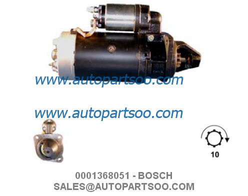 Καλή τιμή 0001368051 0986013770 - Μίζα BOSCH 24V 4KW 10T MOTORES DE ARRANQUE σε απευθείας σύνδεση