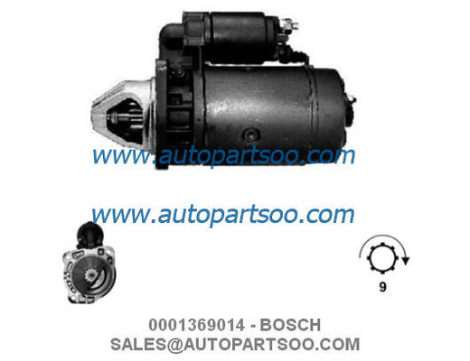 Καλή τιμή 0001369014 0001369024 - Μίζα BOSCH 12V 3KW 9T MOTORES DE ARRANQUE σε απευθείας σύνδεση