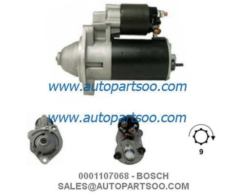Καλή τιμή 0001107068 0001107069 - Μίζα BOSCH 12V 1,1KW 9T MOTORES DE ARRANQUE σε απευθείας σύνδεση