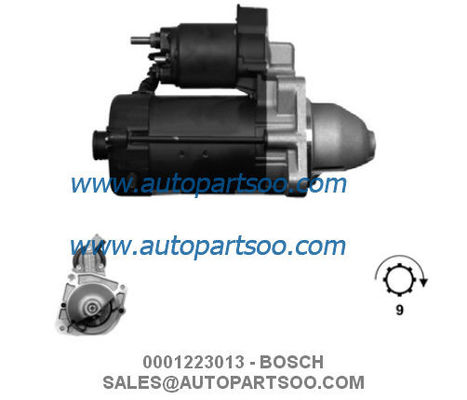 Καλή τιμή 0001223013 0986018960 - Μίζα BOSCH 12V 2,3KW 9T MOTORES DE ARRANQUE σε απευθείας σύνδεση