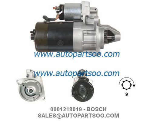 Καλή τιμή 0001218019 0001218101 - Μίζα BOSCH 12V 2,2KW 9T MOTORES DE ARRANQUE σε απευθείας σύνδεση