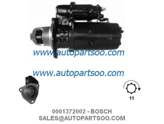 Καλή τιμή 0001372002 0001372003 - Μίζα BOSCH 24V 6,2KW 11T MOTORES DE ARRANQUE σε απευθείας σύνδεση