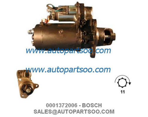 Καλή τιμή 0001372006 0986018370 - Μίζα BOSCH 24V 6,2KW 11T MOTORES DE ARRANQUE σε απευθείας σύνδεση