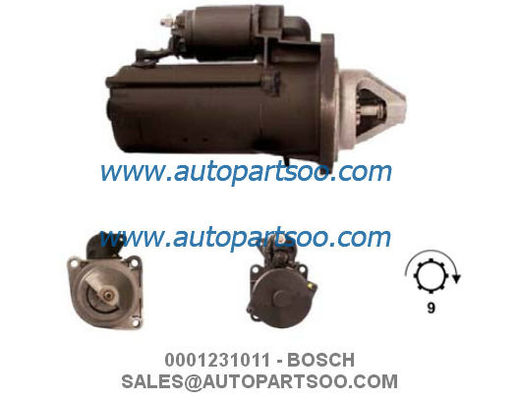 Καλή τιμή 0001231011 0986019010 - Μίζα BOSCH 24V 4KW 9T MOTORES DE ARRANQUE σε απευθείας σύνδεση