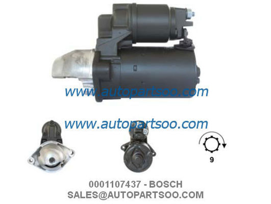 Καλή τιμή 0001107437 0986021240 - Μίζα BOSCH 12V 1,1KW 9T MOTORES DE ARRANQUE σε απευθείας σύνδεση