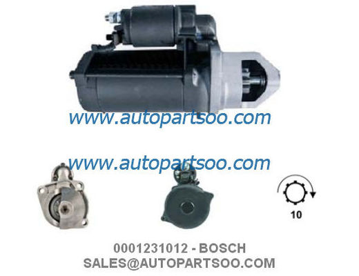 Καλή τιμή 0001231012 0001360026 - Μίζα BOSCH 24V 4KW 10T MOTORES DE ARRANQUE σε απευθείας σύνδεση