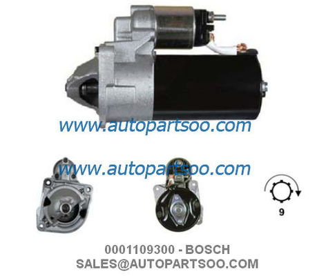 Καλή τιμή 0001109300 0001109301 - Μίζα BOSCH 12V 2,5KW 9T MOTORES DE ARRANQUE σε απευθείας σύνδεση