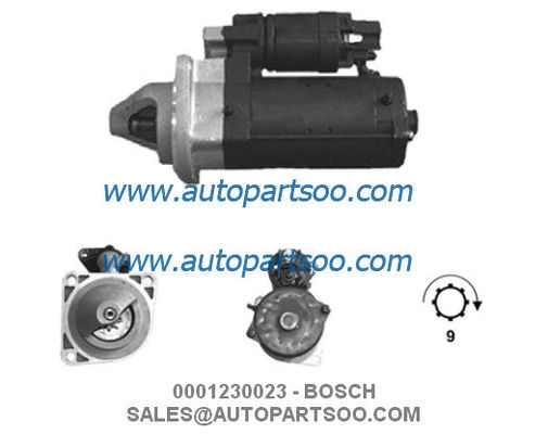 Καλή τιμή 0001230023 - Μίζα BOSCH 12V 3KW 9T MOTORES DE ARRANQUE σε απευθείας σύνδεση