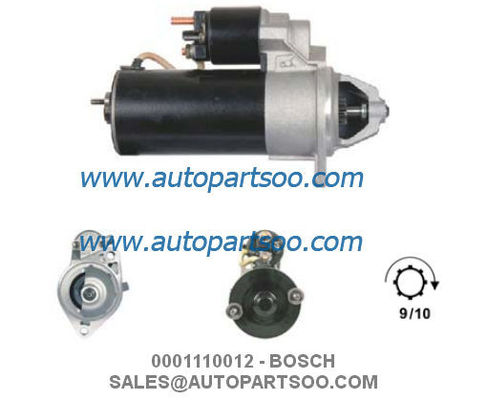Καλή τιμή 0001110012 - Μίζα BOSCH 12V 1,7KW 9,10T MOTORES DE ARRANQUE σε απευθείας σύνδεση