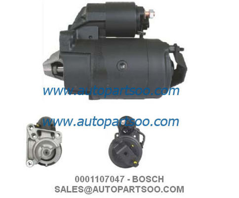 Καλή τιμή 0001107047 - Μίζα BOSCH 12V 1,1KW 10T MOTORES DE ARRANQUE σε απευθείας σύνδεση