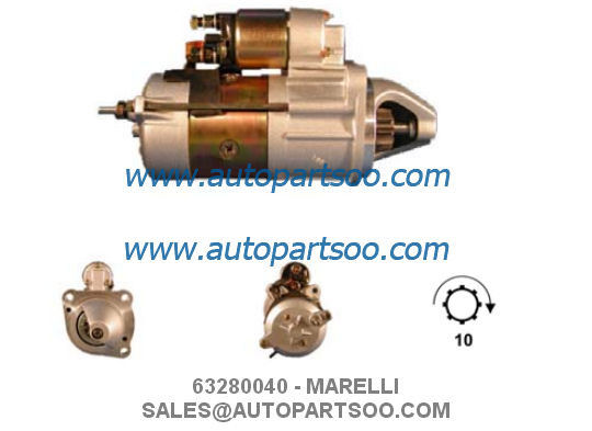 Καλή τιμή 63280040 LRS02206 - Μίζα MARELLI 12V 3KW 10T MOTORES DE ARRANQUE σε απευθείας σύνδεση