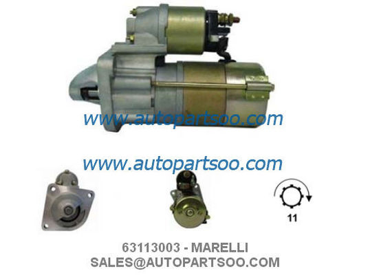 Καλή τιμή 63113003 0001108204 - Μίζα MARELLI 12V 1,8KW 9,10T MOTORES DE ARRANQUE σε απευθείας σύνδεση