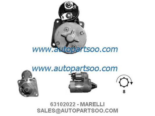 Καλή τιμή 63101021 63102022 - Μίζα MARELLI 12V 0,9KW 8T MOTORES DE ARRANQUE σε απευθείας σύνδεση