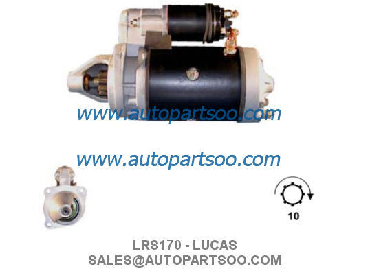 Καλή τιμή LRS00170 LRS170 - LUCAS Μίζα 12V 2,1KW 10T MOTORES DE ARRANQUE σε απευθείας σύνδεση