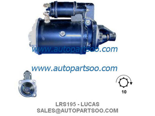 Καλή τιμή LRS195 LRS968 - LUCAS Μίζα 12V 2,8KW 10T MOTORES DE ARRANQUE σε απευθείας σύνδεση
