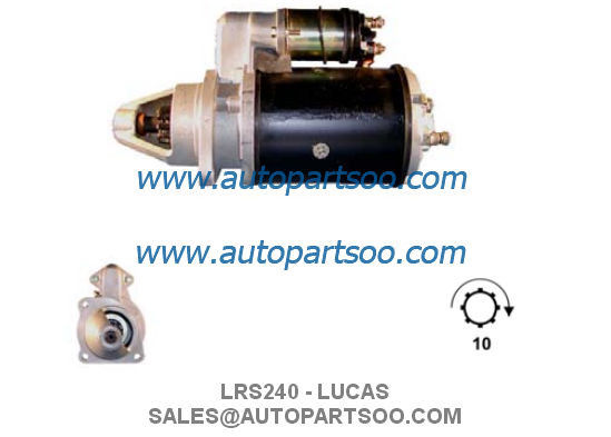 Καλή τιμή LRS240 0001359045 - LUCAS Μίζα κινητήρα 12V 2,8KW 10T MOTORES DE ARRANQUE σε απευθείας σύνδεση
