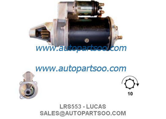 Καλή τιμή LRS553 DR83337 - LUCAS Μίζα 12V 2,8KW 10T MOTORES DE ARRANQUE σε απευθείας σύνδεση