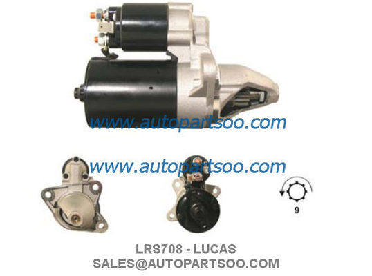 Καλή τιμή LRS708 LRS899 - Μίζα LUCAS 12V 0,8KW 9T MOTORES DE ARRANQUE σε απευθείας σύνδεση