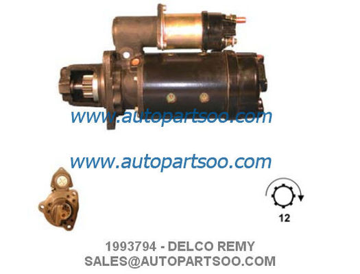 Καλή τιμή 1993794 1993958 37MT - Μίζα DELCO REMY 12V 6KW 12T MOTORES DE ARRANQUE σε απευθείας σύνδεση