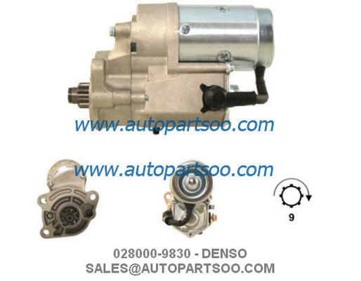 Καλή τιμή 028000-9830 128000-7030 - Μίζα DENSO 12V 2KW 9T MOTORES DE ARRANQUE σε απευθείας σύνδεση