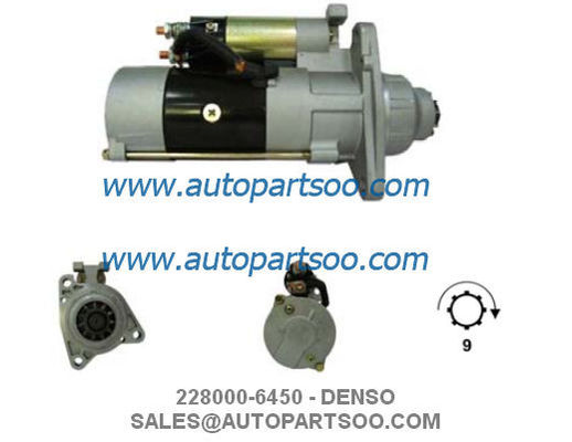 Καλή τιμή 228000-6450 LRS01459 - Μίζα DENSO 12V 1,2KW 9T MOTORES DE ARRANQUE σε απευθείας σύνδεση