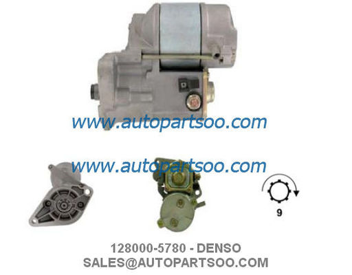 Καλή τιμή 128000-4420 128000-5780 - Μίζα DENSO 12V 1KW 9T MOTORES DE ARRANQUE σε απευθείας σύνδεση
