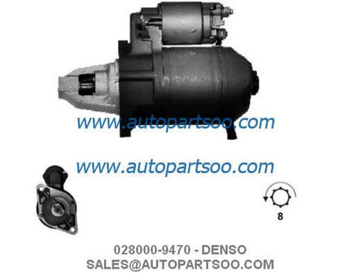 Καλή τιμή 028000-9470 128000-3621 - Μίζα DENSO 12V 0,8KW 8T MOTORES DE ARRANQUE σε απευθείας σύνδεση