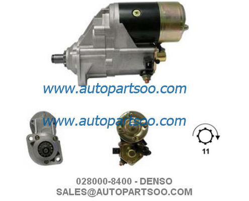 Καλή τιμή 028000-8400 028000-8401 - Μίζα DENSO 12V 2,5KW 11T MOTORES DE ARRANQUE σε απευθείας σύνδεση