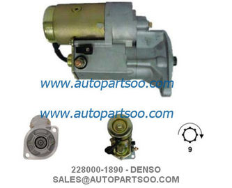 Good price 228000-1890 8970429970 - DENSO Starter Motor 12V 2.2KW 9T MOTORES DE ARRANQUE σε απευθείας σύνδεση