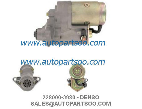 Καλή τιμή 228000-3980 228000-3981 - Μίζα DENSO 12V 1,7KW 11T MOTORES DE ARRANQUE σε απευθείας σύνδεση
